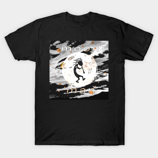 moon man T-Shirt by psanchez